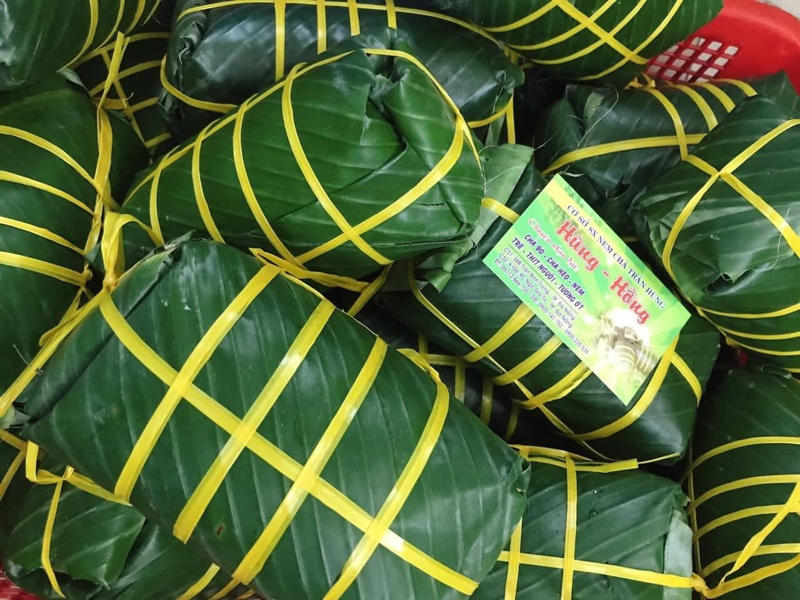 Khoanh chả b&ograve; đ&agrave; nẵng đạt chuẩn OCOP của thương hiệu H&ugrave;ng Hồng 